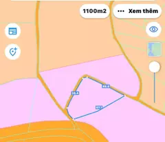 Bán đất 3 mặt tiền đường bê tông 1800m2 full hồng đất ở tại Xuân Tây, Cẩm Mỹ, Đồng Nai,
