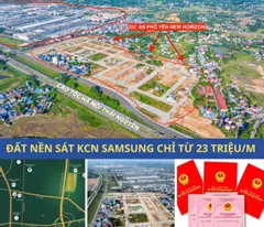 Yên Bình New Horizon Phổ Yên đón đầu làn sóng đầu tư. Chính thức nhận booking giá chỉ từ 22,5tr