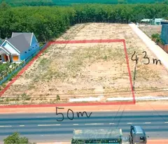 Bán 25 Mét Mặt Tiền Nhựa TT Chơn Thành Bình Phước Kho Xưởng Cty Đông Cách CN 900M, GIÁ 38TR/MN