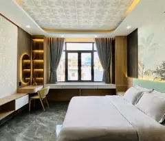 SIÊU PHẨM 5 TẦNG - XE HƠI NGỦ TRONG NHÀ -  THANG MÁY XỊN XÒ - FULL NỘI THẤT - NHÀ THIẾT KẾ SIÊU