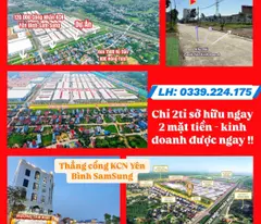 Chính Chủ Cần Bán Gấp Lô Đất 2 Mặt Tiền Kinh Doanh Được Luôn.