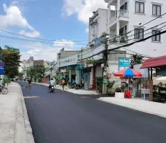 Nhà 1,5 tầng đường THỚI AN 15, phường TA, Q12, dt 65m2 (4mx17m). Hẻm Ôtô thông. Giá 4,3Tỷ