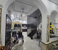 Biệt thự 4 tầng siêu đẹp 125m2, mặt tiền Dương Cát Lợi, 80m ra Huỳnh Tấn Phát, sát chợ Phú Xuân
