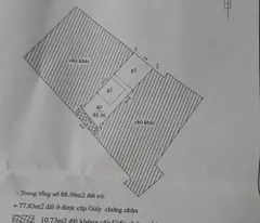 Bán nhà cấp 4 ven Hồ Tây, Quận Tây Hồ, Hà Nội, diện tích 88 m2, sổ đỏ chính chủ. Giá: 38 tỷ. Liên