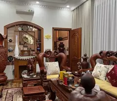 Biệt thự 5 tầng 178m2 nội thất gỗ xịn, mặt tiền đường xe hơi thông 1979 Huỳnh Tấn Phát, gân chợ