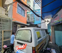 SÁT MẶT TIỀN HẺM XE HƠI VĨNH KHÁNH Q4
ĐÚC 5 TẤM HƠN 3 TỶ 0, 5 GIÂY Q1
