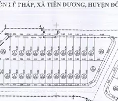 Bán đất đấu giá điểm X7 Lễ Pháp,Tiên Dương, Đông Anh -gần đường Võ Nguyên Giáp