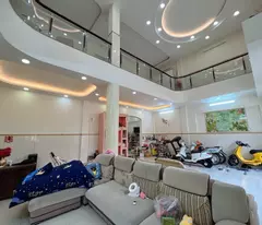Bán nhà Biệt thự mặt tiền Quận Tân phú - 10mx24m - 3 tầng sang trọng - đường Dương Khuê - Giá 32.6