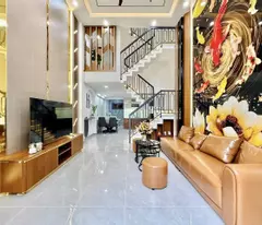 4❌10M, BÁN NHÀ 3 TẦNG PHAN HUY ÍCH, HẺM XE HƠI, P12 GÒ VẤP, GIÁ 5.X TỶ