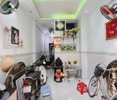SÁT MẶT TIỀN ĐƯỜNG ĐOÀN VĂN BƠ 5 TẦNG BTCT 
DIỆN TÍCH  SD 120 M2 CÓ 4 TỶ