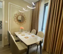 Cho thuê chung cư Tòa Tháp Thiên Niên Kỷ DT: 1 PN, đủ đồ nội thất đẹp
