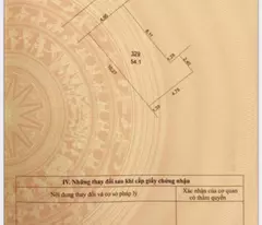 Bán đất thôn Bảo Tháp, Kim Hoa, Mê Linh, HN. Nằm sát đường Vành Đai 4. DT 54m, giá 1,85 tỷ.