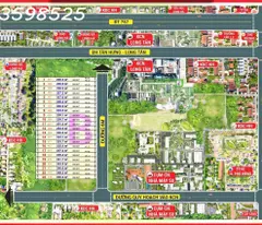 Bán Đất Trung Tâm Huyện, 250m2, sổ sẵn 100m2 thổ cư, 280tr ngân hàng cho vay 1 nửa