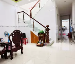 🔥🔥 Chủ gấp bán NHÀ MỚI 2 TẦNG - 100M2 NGANG 5 MÉT - Ô TÔ NGỦ TRONG NHÀ - GẦN CHỢ HIỆP THÀNH -