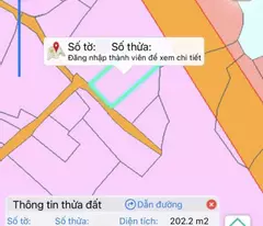 Bán Đất Đại Phước, 202,2m² (Có Sẵn 50m² Thổ), Hẻm Bê Tông 1 Xuyệc Lý Thái Tổ – Giá 4 Tỷ