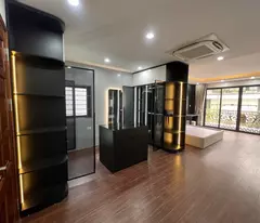 Bán siêu phẩm nhà phân lô đền lừ 7 tầng thang máy long lanh vỉa hè ô tô kinh doanh hoàng mai