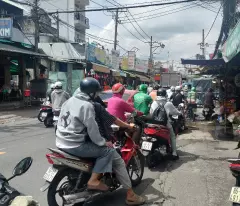 BÁN NHÀ MẶT TIỀN CHỢ AN NHƠN GÒ VẤP