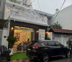 95m2 nhà 3 tầng mới tinh 5x19m mặt tiền hẻm nhựa 6m thẳng 1 trục 50m ra Đào Tông Nguyên Thị Trấn