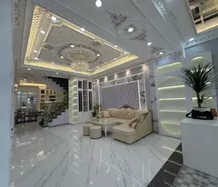 95m2 nhà 3 tầng mới tinh 5x19m mặt tiền hẻm nhựa 6m thẳng 1 trục 50m ra Đào Tông Nguyên Thị Trấn