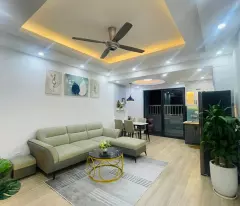 Bán RẺ căn hộ HH Linh Đàm - Hoàng Mai dt 76.6m2 x 3 ngủ full nội thất