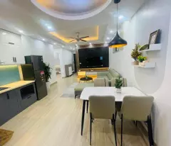 Bán RẺ căn hộ HH Linh Đàm - Hoàng Mai dt 76.6m2 x 3 ngủ full nội thất