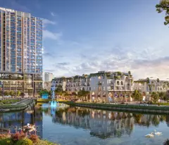 BÁN BT SONG LẬP VƯỜN HOA THIẾT KẾ ĐẸP SANG TẠI DA VAQUARIUS VĂN GIANG, DT 136M2 GIÁ TỪ 15,4 TỶ