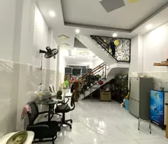 Chỉ có 4,5 Tỷ sở hữu ngay nhà 2 tầng, 96m2 ngang 5m, hẻm oto ngay Nguyễn Minh Hoàng P12 Tân Bình