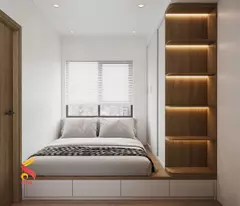 Bán rẻ căn hộ 2 ngủ, 60m2, sổ đỏ, bán đảo Linh Đàm - Quận Hoàng Mai