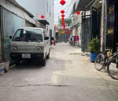 BÁN NHÀ HẺM 6M TRẦN THỊ HÈ - BÊN KHU HIỆP THÀNH CITY. GIÁ RẺ 3,78 TỶ.