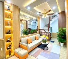 Nguyễn Khoái Nhà Mới Ngõ Ô Tô Tải Tránh 34m 3 Tầng Full Nội Thất