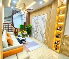 Nguyễn Khoái Nhà Mới Ngõ Ô Tô Tải Tránh 34m 3 Tầng Full Nội Thất