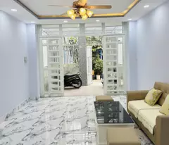 Q7 HUỲNH TẤN PHÁT 4x13M NHÀ ĐẸP Ở NGAY HXH 4M RỘNG THOÁNG SỔ VUÔNG ĐẸP NỞ HẬU 6.x Đ