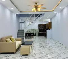 Q7 HUỲNH TẤN PHÁT 4x13M NHÀ ĐẸP Ở NGAY HXH 4M RỘNG THOÁNG SỔ VUÔNG ĐẸP NỞ HẬU 6.x Đ