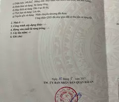 Bán lô đất 148,6 m2 mặt đường Nam Hùng, Nam Hải giá 4,6 tỷ (mặt tiền 6,2m)