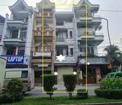 Cho thuê nhà  Mặt Tiền Nguyễn Cửu Đàm 60m2, 2 Lầu -ST- GẦN NGÃ TƯ
