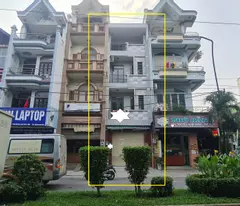 Cho thuê nhà  Mặt Tiền Nguyễn Cửu Đàm 60m2, 2 Lầu -ST- GẦN NGÃ TƯ