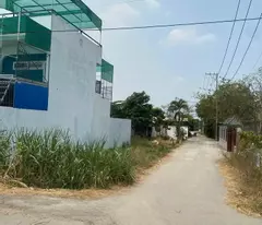 bán đất góc 2 mặt tiền xã tân thạnh đông, củ chi. dt 5x20m full thổ cư
