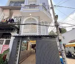 BÁN NHÀ MẶT TIỀN BÌNH HƯNG HÒA A - CHỈ 6TY1 NGAY KINH NƯỚC ĐEN ,