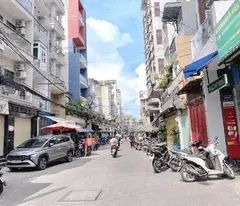 BÁN NHÀ  ĐƯỜNG 3 THÁNG 2 -  Q.10 - HẺM 8M - 77M² - 5 TẦNG - 10PN - THU 35 TR/ TH - 14.8 TỶ