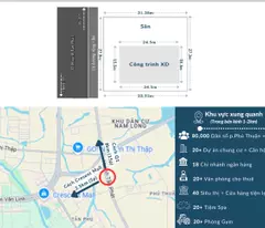 SIÊU HIẾM - Gần 1000m2 vuông vức mặt tiền 27m Huỳnh Tấn Phát