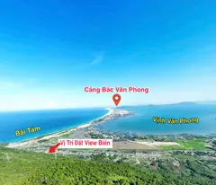 Bán đất đẹp view biển giá chỉ 6,5 triệu/m tại Vạn Ninh, Khánh Hòa