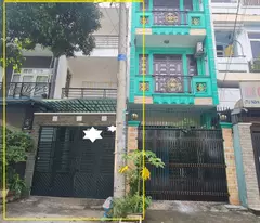Cho thuê nhà Mặt Tiền Hoa Bằng 100m2, 2 Lầu + ST - GẦN TRƯỜNG CĐ