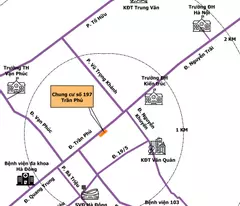 Cần bán căn hộ 72m² tầng 8 tại chung cư 197 Trần Phú Hà Đông – Giá chỉ 4,05 tỷ!