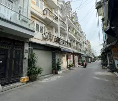 NHÀ MỚI 4 TẦNG BTCT HIẾM NHÀ BÁN HẺM 8M HIỆP THÀNH 13, Q12 GIÁ RẺ 4.95 TỶ
