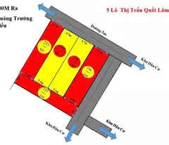 Nhượng lô đất phân lô 100m2 biển Quất Lâm cạnh Quảng trường Biển