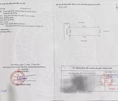 Bán lô đất 69,3m2, ô tô đỗ cửa mặt ngõ Đằng Hải, giá 2,5 tỷ