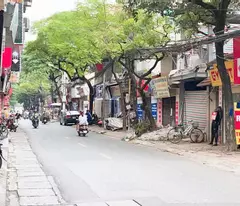 Mặt phố Nguyễn Khả Trạc, thang máy vỉa hè đường 3 làn ô tô đua KD đa hệ sấm uất 60m-17tỷ
