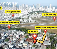Bán hoặc Cho Thuê Nhà 3 Tầng Hẻm Lê Hồng Phong, Nha Trang - 6 Phòng Ngủ, Giá 28 Triệu/m²