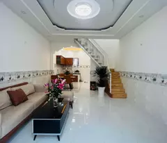 BÁN NHÀ SÁT GÒ VẤP - HẼM XE HƠI ĐỖ CỬA (4X10)  GIÁ HẠT DẺ - MỚI TINH VÀO Ở NGAY