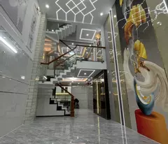 NHÀ 1/ ĐƯỜNG SỐ 12, NGAY LÊ VĂN QUỚI, HẺM 6M SÁT MẶT TIỀN, 51M2, 5 TẦNG 4PN, GIÁ 6.X TỶ